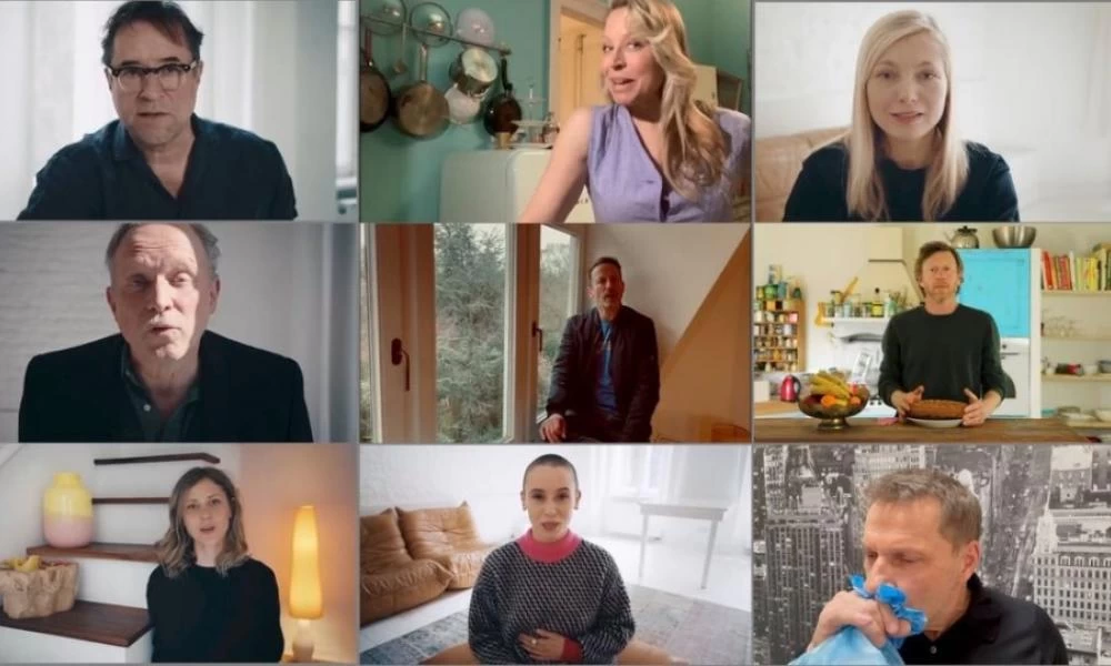 Γερμανία: Θύελλα αντιδράσεων για σατιρική καμπάνια κατά των μέτρων